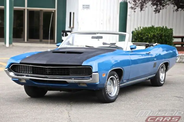 ford torino 429 gt convertible - scarce factory big block + power options!