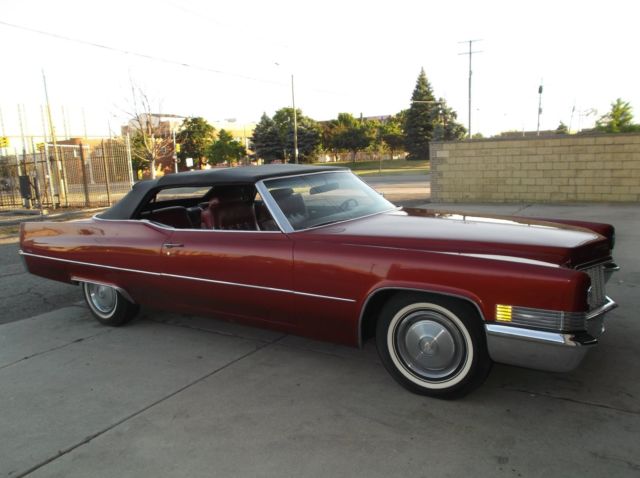 1970 cadillac deville convertible- no reserve auction-final bid wins