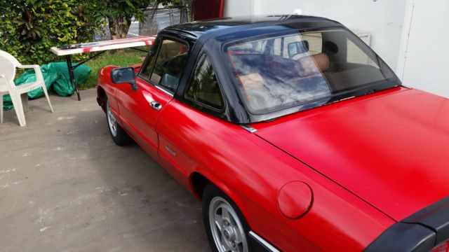 1986 alfa romeo spider-w hard top!!!!!!!!!!!