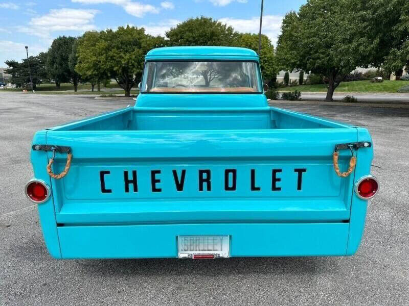 1959 chevrolet apache blueprint 396 stroker w/holley sniper efi leather interior
