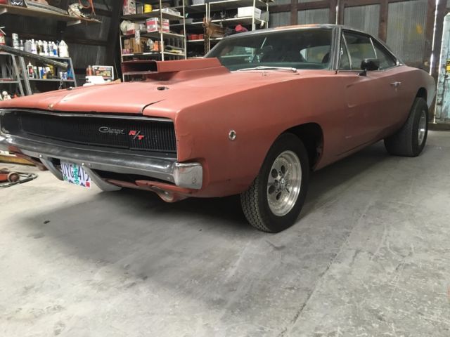 1968 dodge charger rt 440 4 speed l code special performance 375hp! survivor!