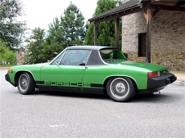 1975 porsche 914 palma green metallic 1.8l engine ac car