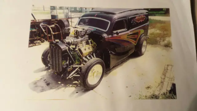 1952 austin sedan delivery street rod