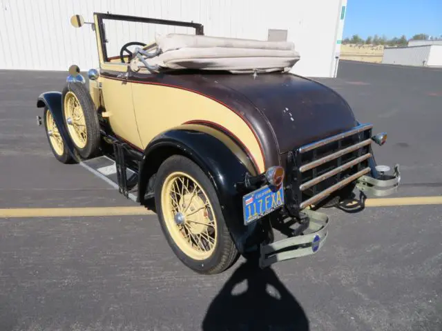 1929 ford model a cabriolet 68a deluxe dual side mount rumble seat convertible