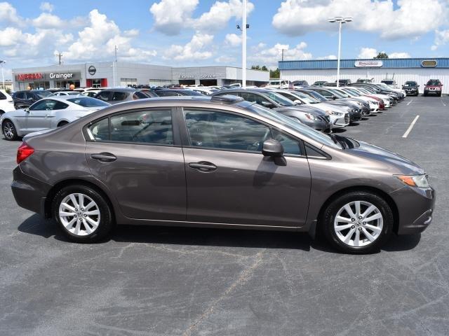 used 2012 honda civic ex sedan anderson, sc 29621 for sale in anderson, south carolina