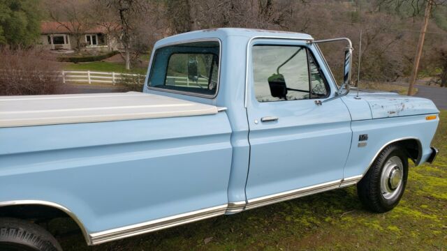 super clean 1974 ford f-250 ranger trailer edition 2wd dual fuel tanks 1972,1973