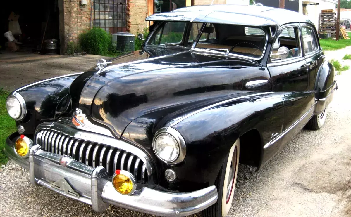 1948 buick super sedan model 51 58k miles one of the very best left!