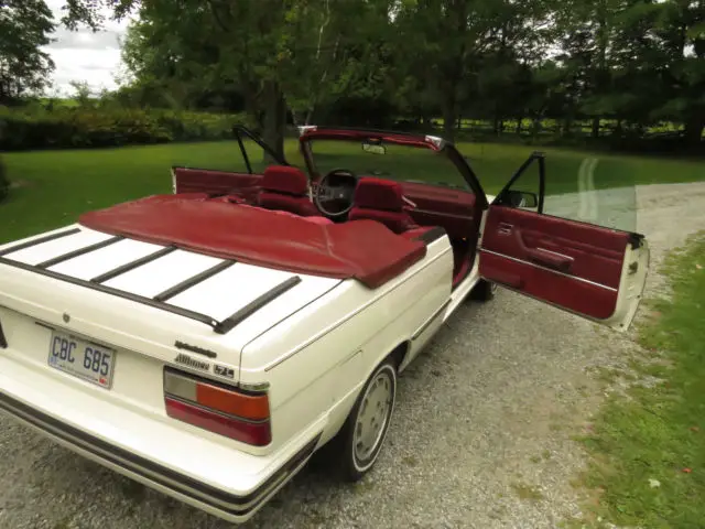 1985 renault alliance convertible , mint! one owner 60k miles