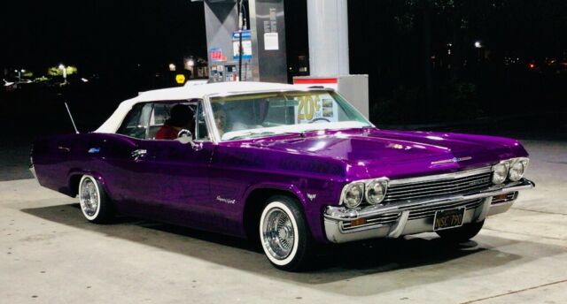 1965 chevy impala super sport convertible