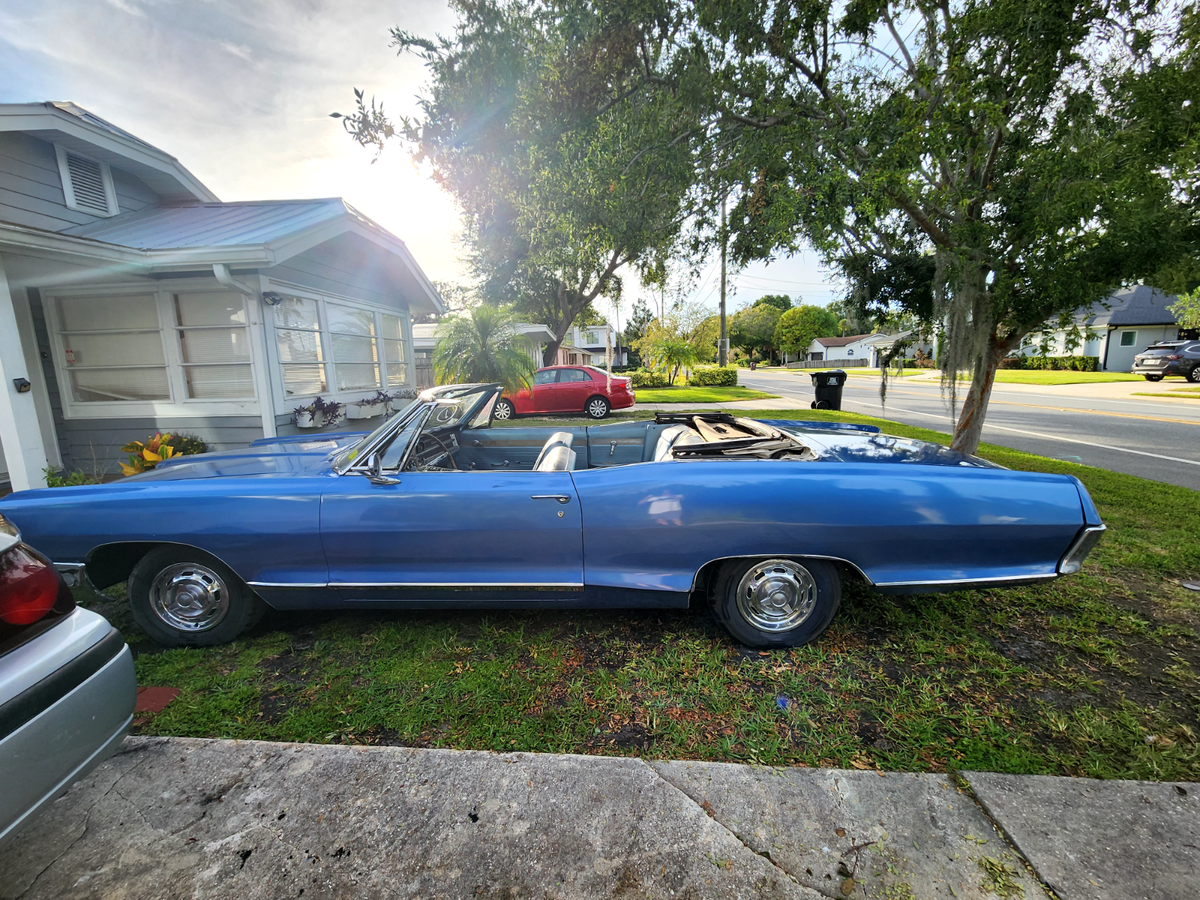 1965 pontiac catalina convertible 389 mostly original great driver or restore
