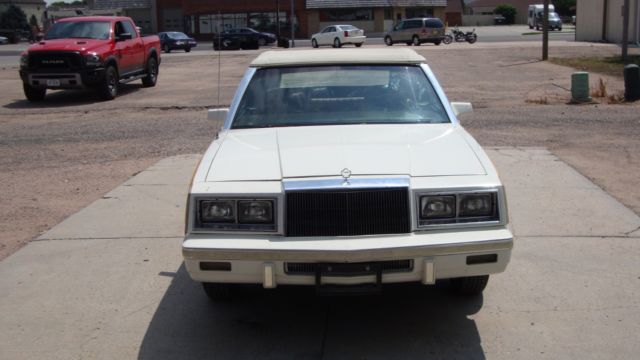 1984 chrysler lebaron woody convertible rare find