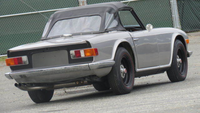 1973 silver roadster convertible restored rebuilt motor light project