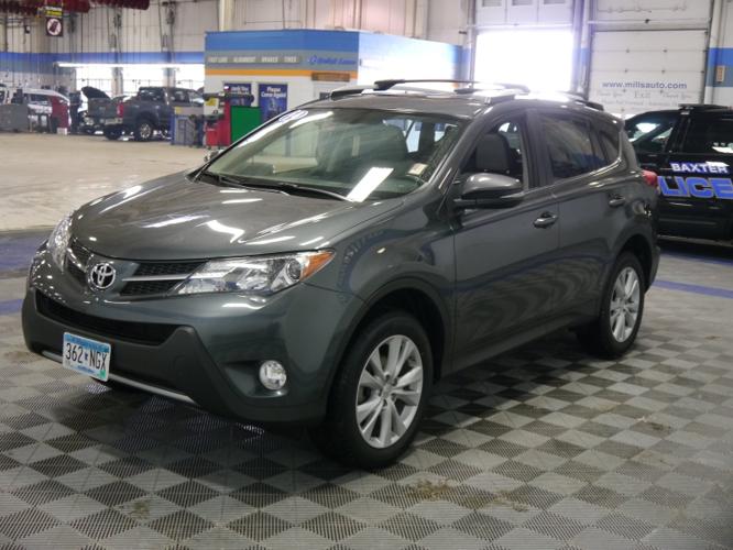 used 2014 toyota rav4 awd limited baxter, mn 56425 for sale in baxter, minnesota