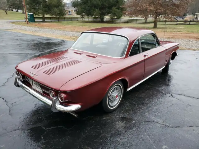 1963 chevrolet corvair monza coupe 4 speed - fully restored