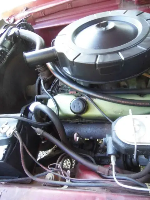 1965 dodge convertible 361 v8 automatic tran. burgundy (not red) coronet