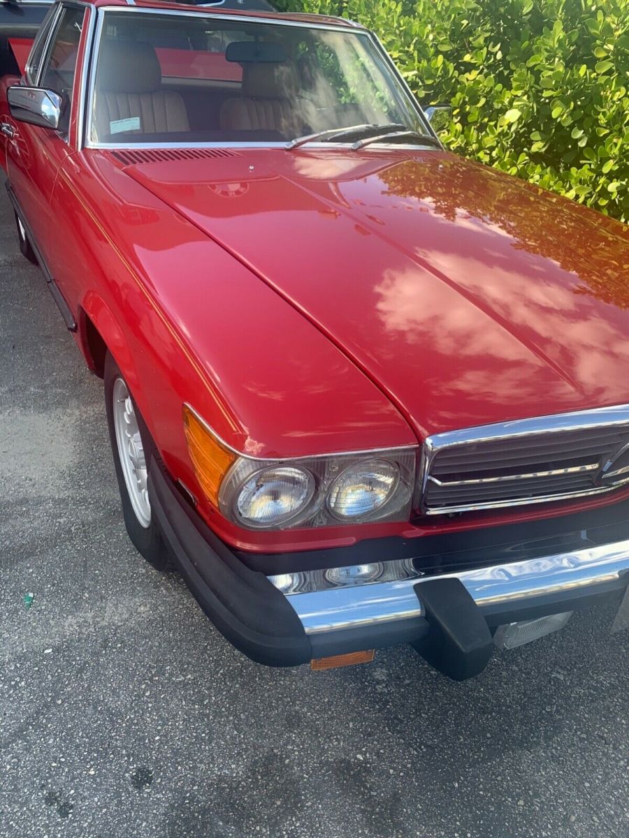 1984 mercedes benz 380sl roadster classic conv low miles mint garaged new tires