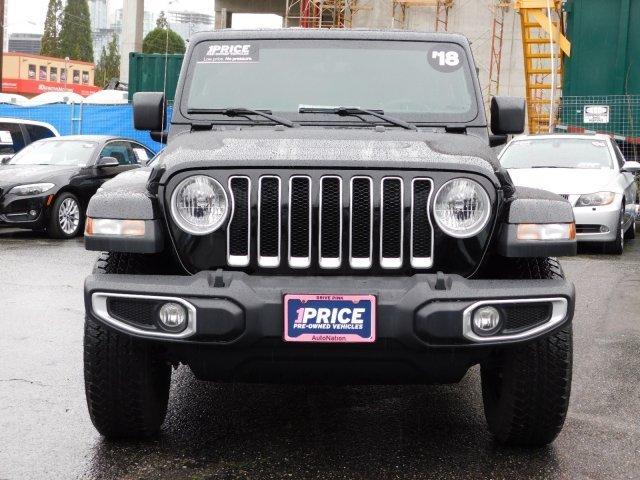 used 2018 jeep wrangler 4wd unlimited sahara bellevue, wa 98004 for sale in beaux arts, washington