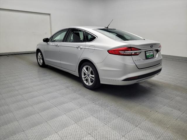 2018 ford fusion se