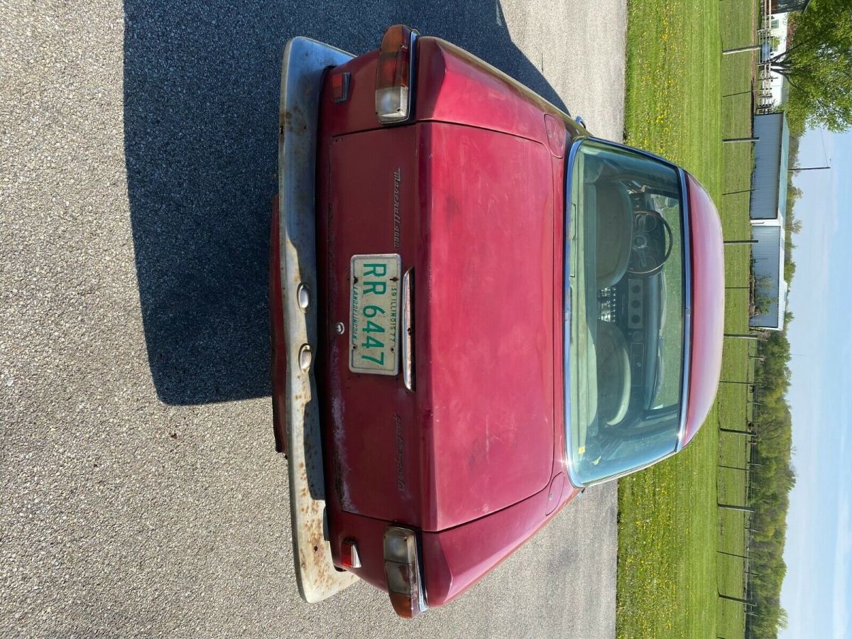 1965 maserati original quattroporte 4.2 series i