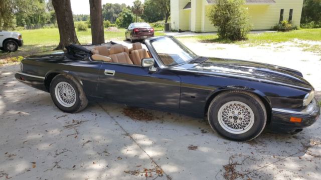 1994 jaguar xjs 2+2 convertible for retoration or parts - no reserve! low miles
