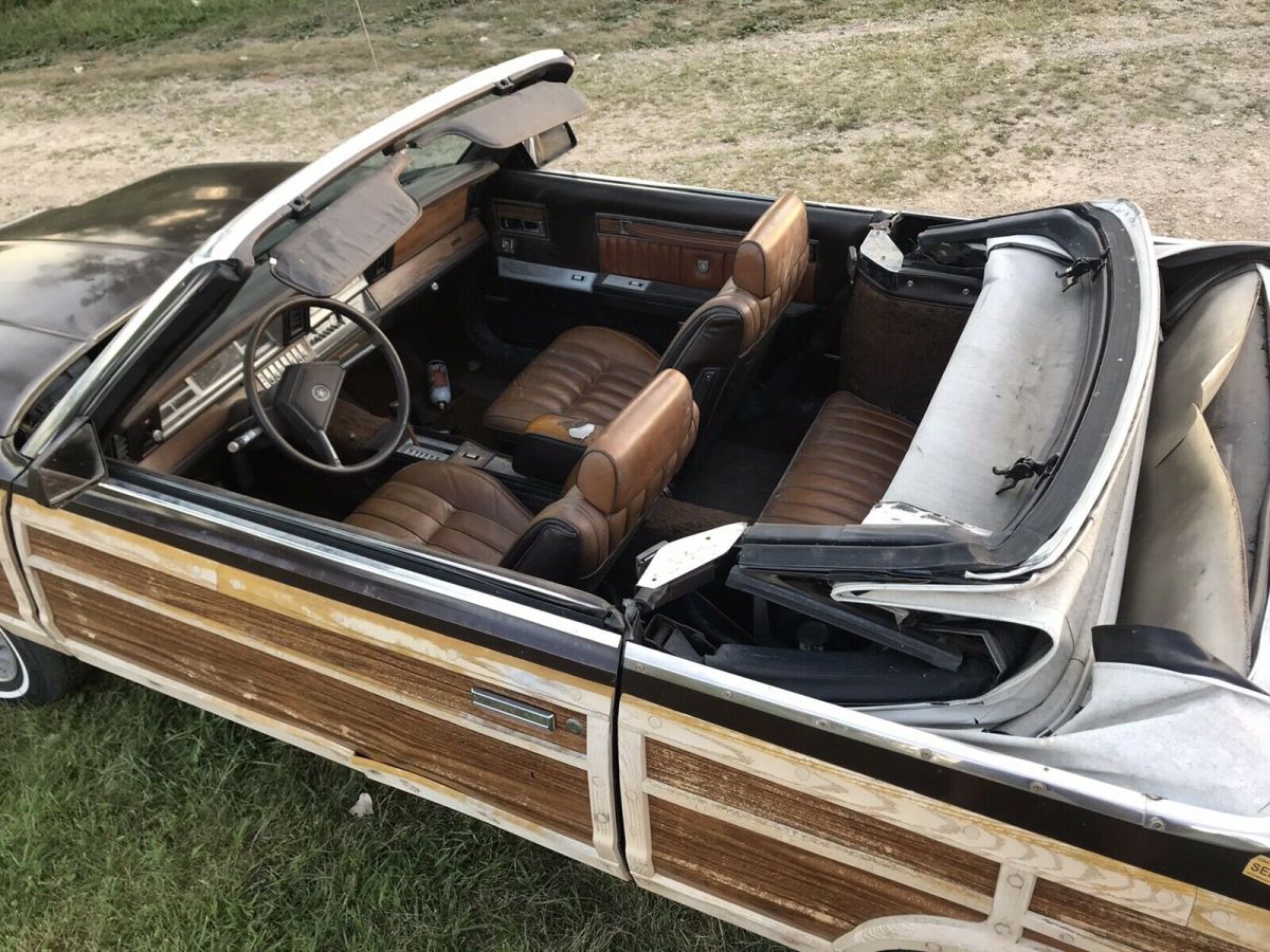 1983 chrysler lebaron convertible brown fwd automatic