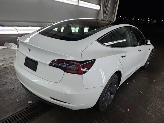 2022 tesla model 3 standard range