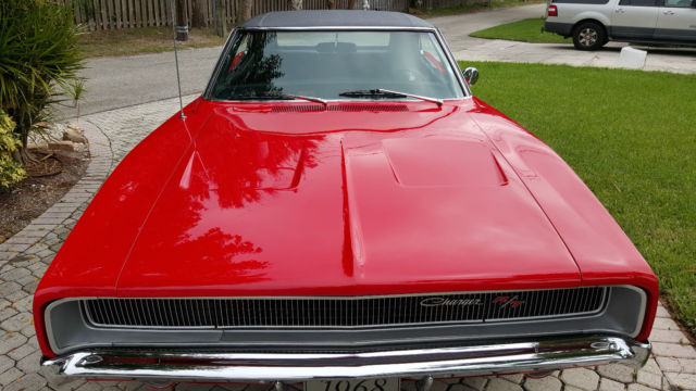 1968 dodge charger rt ( real)