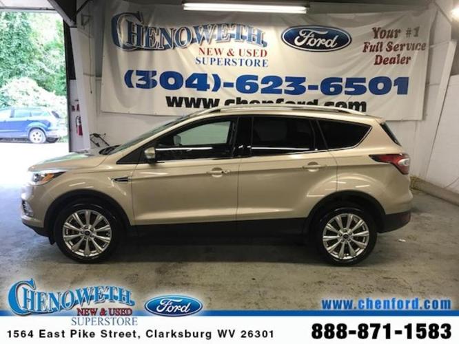 2017 ford escape titanium awd titanium 4dr suv for sale in clarksburg, west virginia