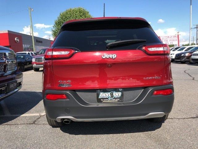 certified 2016 jeep cherokee 4wd limited greer, sc 29652 for sale in greer, south carolina