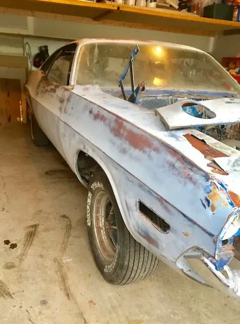 1971 dodge challenger r/t project