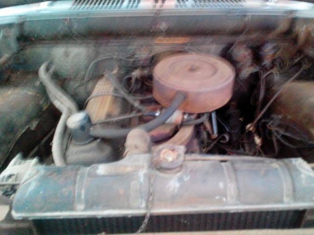 1967 dodge 200 series slant 6 cylinder utility body army / military truck