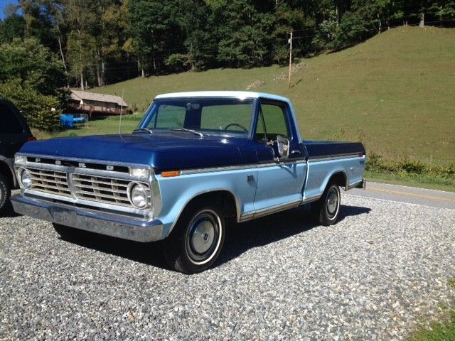 1974 ford f100 with only 4,400 miles!