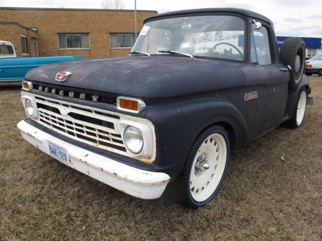 1966 mercury m100 pickup truck - all original body/glass - must see!