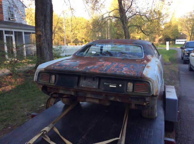 1971 plymouth barracuda big block tx9 black