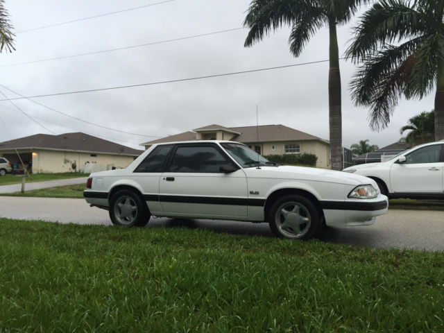 1990 mustang 5.0 l x fox body coupe 5 speed notch back 25th anniversary