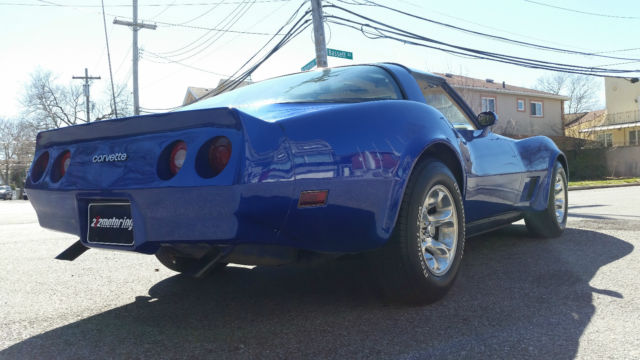 1981 chevy corvette numbers matching with mirror t-tops, auto with 140k miles