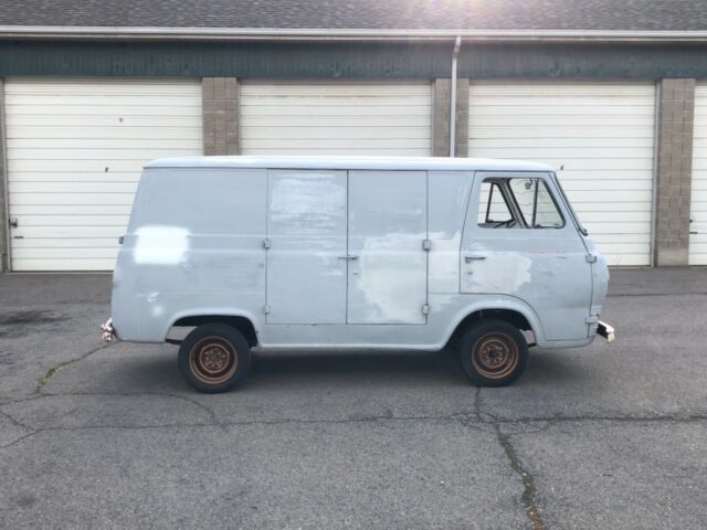 1965 ford econoline 100, shorty, panel, vintage van, barn find, rat rod, hot rod