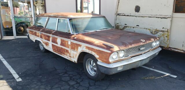 1963 ford country sedan station wagon - patina - surf wagon - cruiser - rat rod