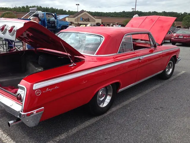 1962 chevy impala 5.7l 350-4 th350 aluminum rad ps pb dual ex ice cold fact ac