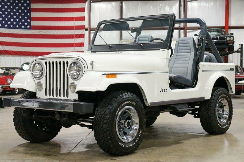 1982 jeep cj-7 limited 91913 miles olympic white jeep 4.2l i6 5-speed manual