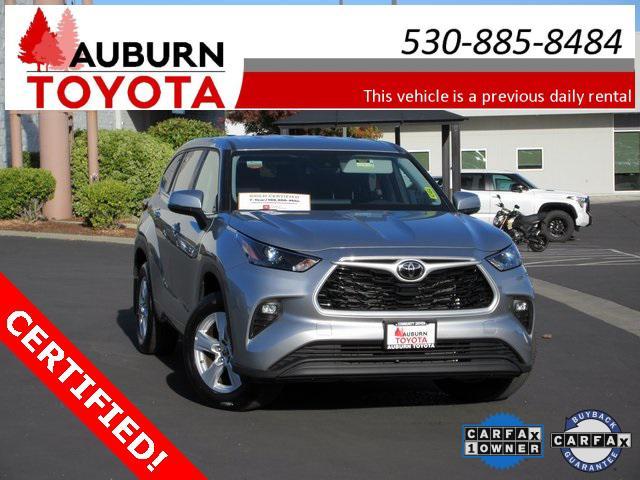 2023 toyota highlander le