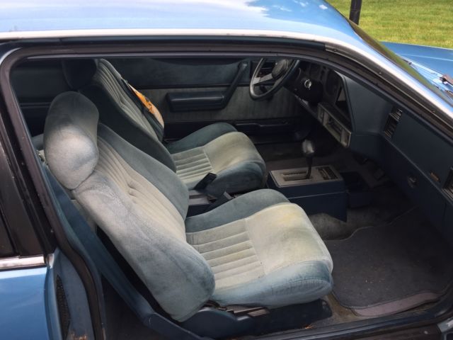 1985 pontiac sunbird 1.8l