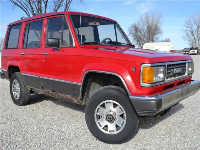1991 isuzu trooper 4x4 japan