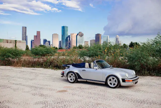 1989 porsche ruf 930 turbo cabriolet, silver metallic with 56700 miles available