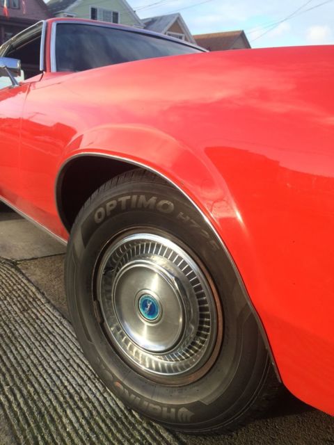 1971 mercury cougar xr-7 orange