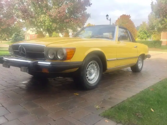 1979 mercedes-benz 450sl - unique color - southern car