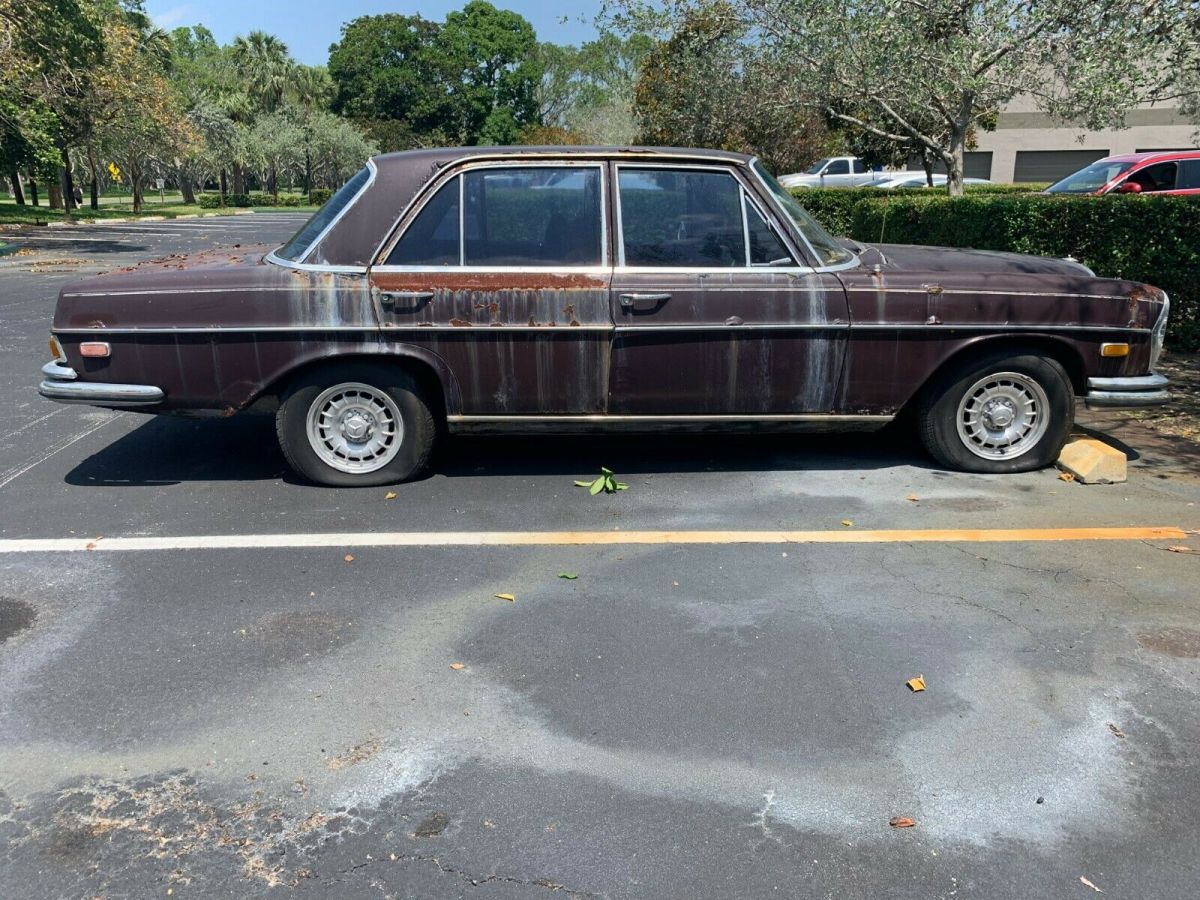 1972 mercedes benz 280se parts/project car