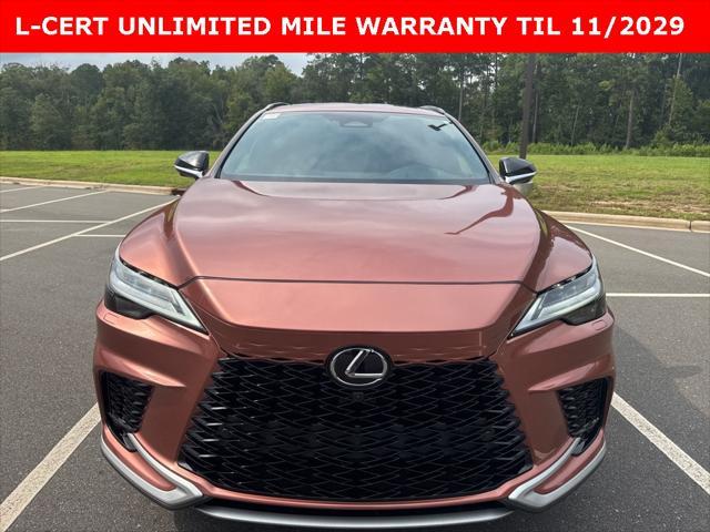 2024 lexus rx 350 f sport handling