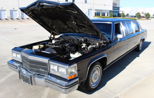 1984 cadillac deville limo, 25k original miles