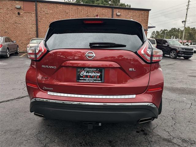 2017 nissan murano sl